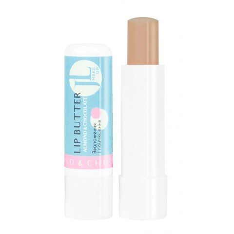 Бальзам-масло для губ Jovial Luxe Lip Balm Мигдаль і шоколад 4г 4823083016364 фото