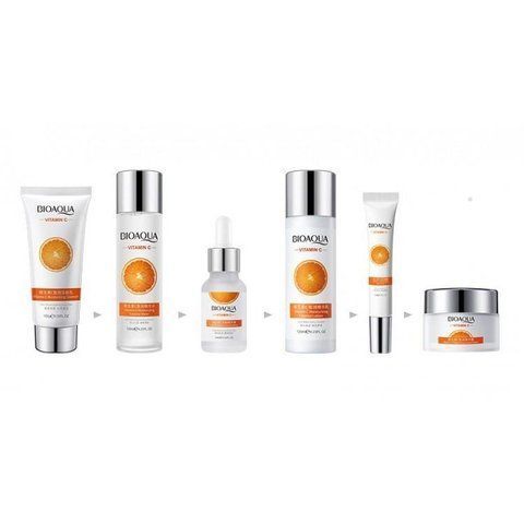 Подарунковий набір косметики для обличчя Bioaqua Vitamin C Set 6941349397168 фото