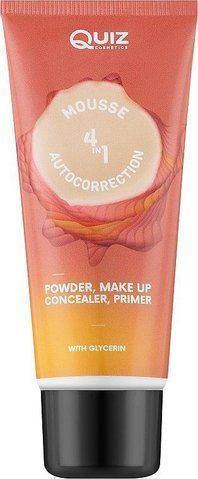 Quiz Cosmetics Mousse Autocorrection 4 In 1 Tube Мус-коректор 4 в 1 5906439054483 фото