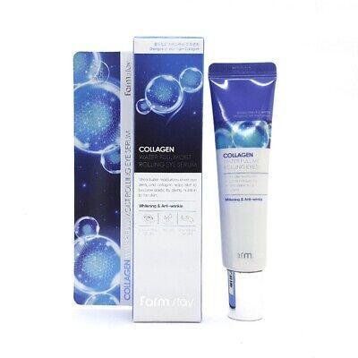 Сироватка-ролер для шкіри навколо очей FarmStay Collagen Water Full Moist Rolling Eye Serum із колагеном 25 мл 8809480772504 фото