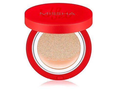 Тональний крем кушон MISSHA Velvet Finish Cushion SPF50+/PA+++ №21 15г 8809581452558 фото