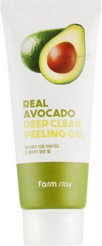 Пілінг-гель для обличчя FarmStay Real Avocado Deep Clear Peeling Gel з екстрактом авокадо 100 мл 8809809800994 фото