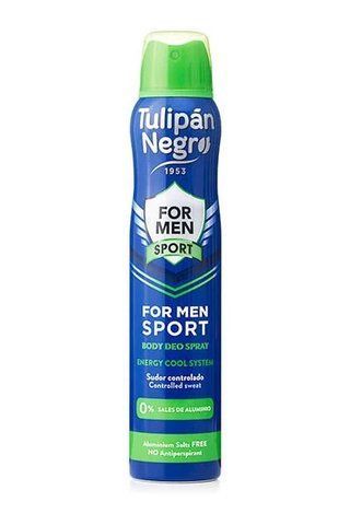 Дезодорант-спрей Tulipan Negro For Men Sport 200 мл 8410751031178 фото