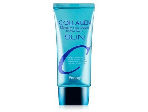 Зволожуючий сонцезахисний крем із колагеном Enough Collagen Moisture Sun Cream SPF 50+ PA+++ 50г 8809755462123 фото