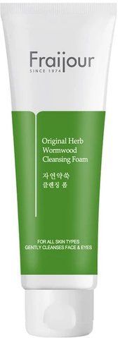Пінка для вмивання Fraijour Рослинні Екстракти Original Herb Wormwood Cleansing Foam 150 мл 8802929883564 фото