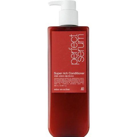 Кондиціонер для пошкодженого волосся Mise En Scene Perfect Serum Rinse Super Rich Morocco Argan Oil 680ml 8809803556132 фото