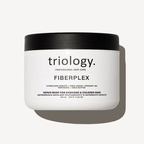 Відновлювальна маска для пошкодженого та фарбованого волосся Fiberplex Triology 2329 фото