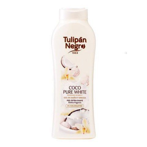 Гель для душу Tulipan Negro Ніжний кокос 650 мл 8410751093244 фото