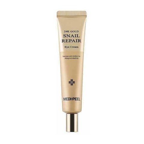 Крем для шкіри навколо очей MEDIPEEL 24K Gold Snail Repair Eye Cream 40 мл 8809409340548 фото