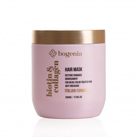 Маска для волосся Biotin & Collagen Mask Bogenia BG4512 фото