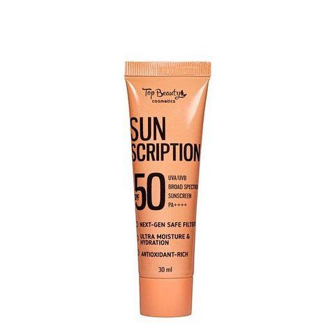 Крем для обличчя сонцезахисний Top Beauty Sun Scription SPF50 30 мл 4820169185587 фото