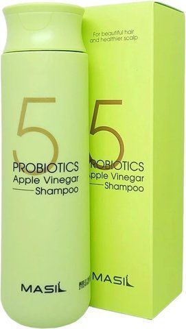 Шампунь MASIL 5 Probiotics Apple Vinegar Shampoo з пробіотиками та яблучним оцтом 300 мл 8809744060439 фото