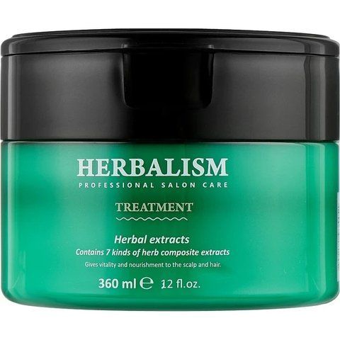 Маска для волосся трав'яна з амінокислотами Lador Herbalism Treatment 8809181935451 фото